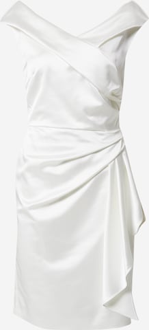 SWING - Vestido de gala en blanco: frente