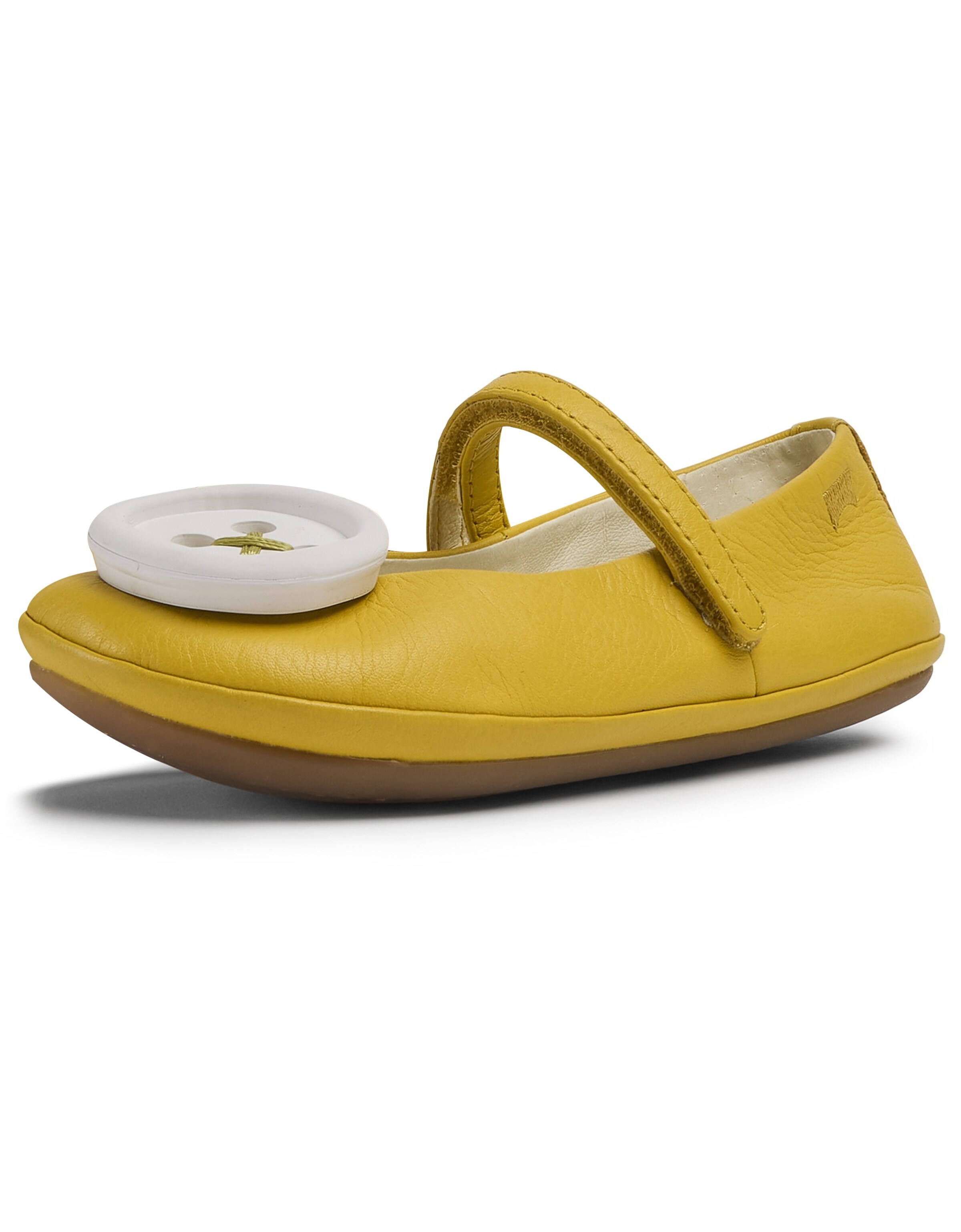 CAMPER Ballerina in Gelb: Vorderseite