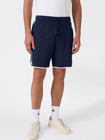 Champion Authentic Athletic Apparel Szabványos Nadrág - kék: elől