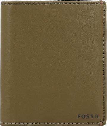 FOSSIL Wallet 'Joshua' in Green: front