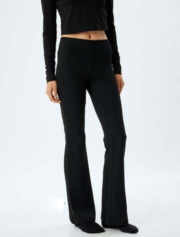 Koton Pajama pants in Black: front