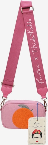 Borsa a tracolla 'Kahlo Easy Go' di Fritzi aus Preußen in rosa: frontale