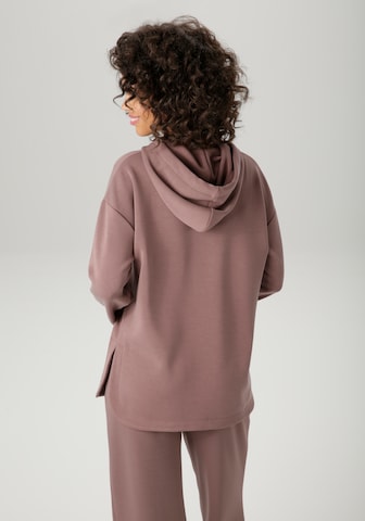 Aniston CASUAL Sweatshirt in Brown