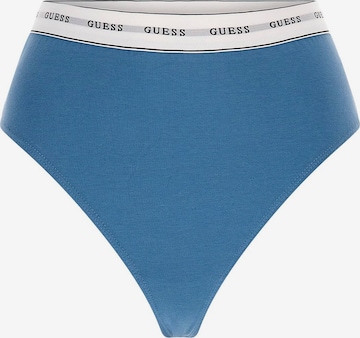 GUESS Thong in Blue: front