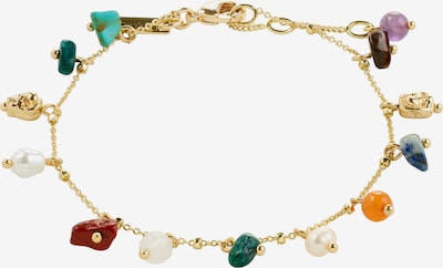 Pilgrim Rannekoru 'Between' värissä turkoosi / kulta / smaragdi / helmenvalkoinen, Tuotenäkymä