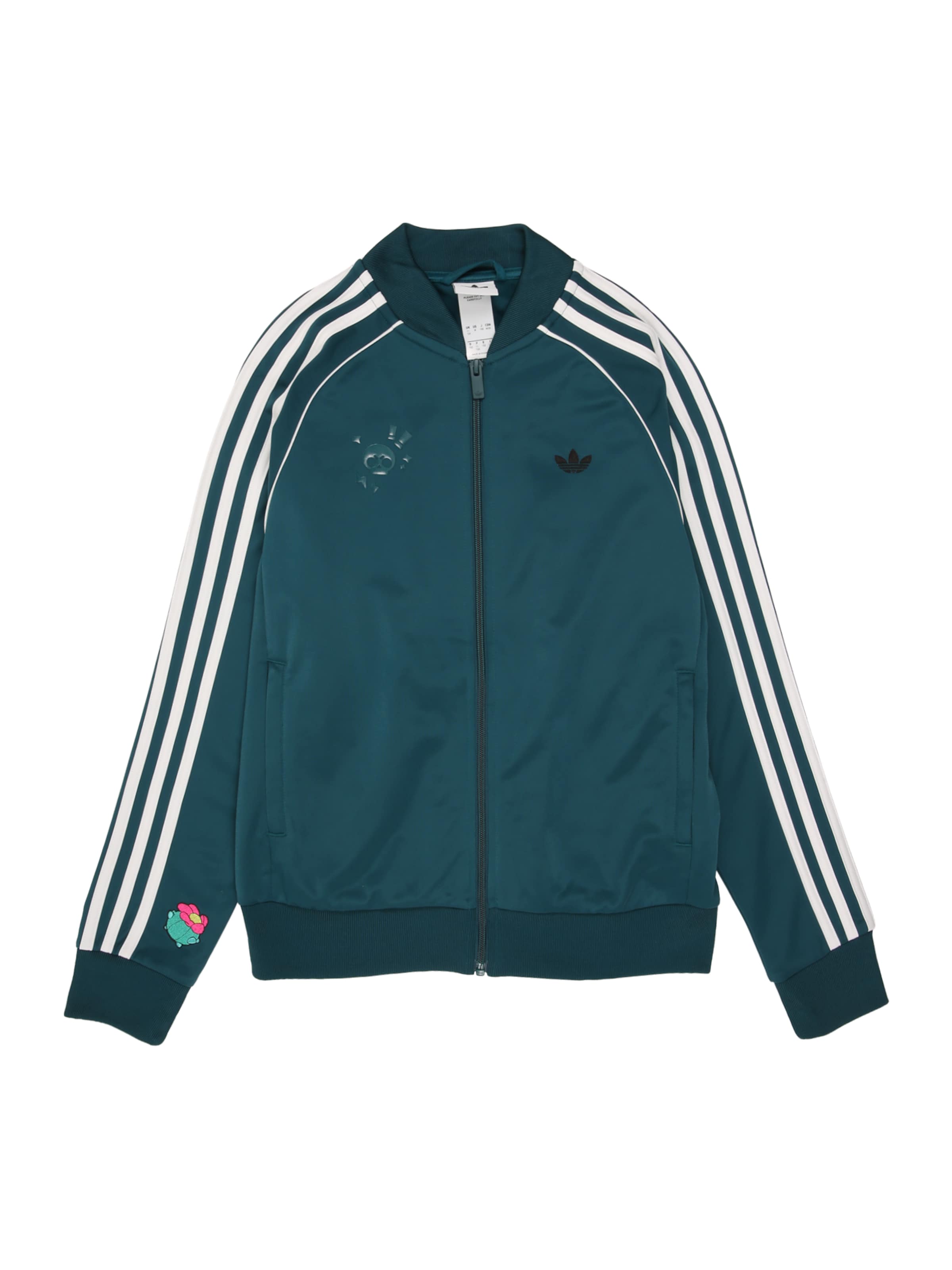 ADIDAS ORIGINALS - Chaqueta de entretiempo en verde: frente