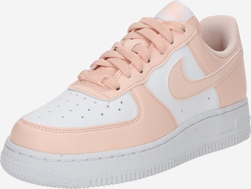 Baskets basses 'Air Force 1 '07 SE' Nike Sportswear en blanc : devant