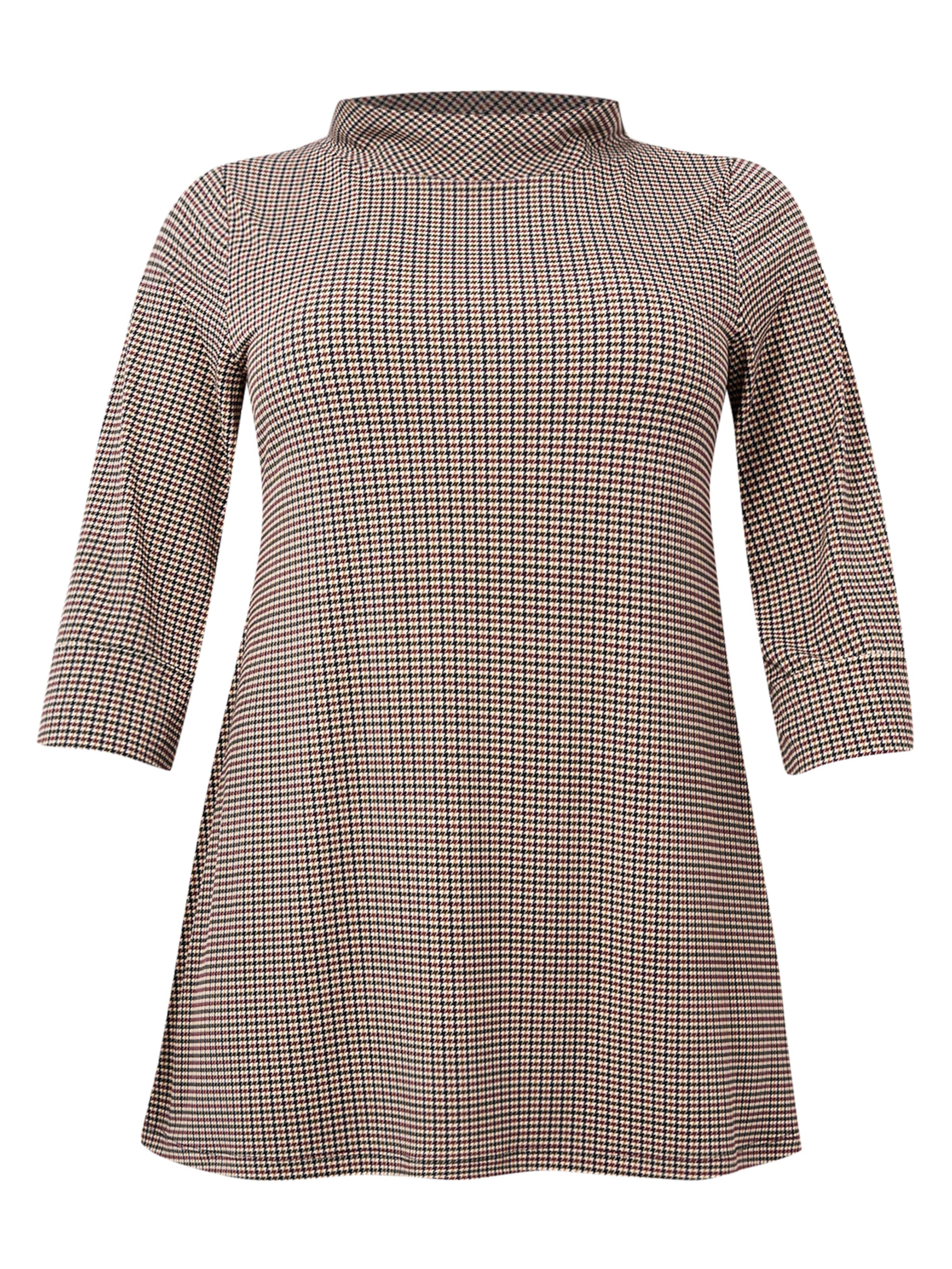 YOEK Blouse in Brown: front