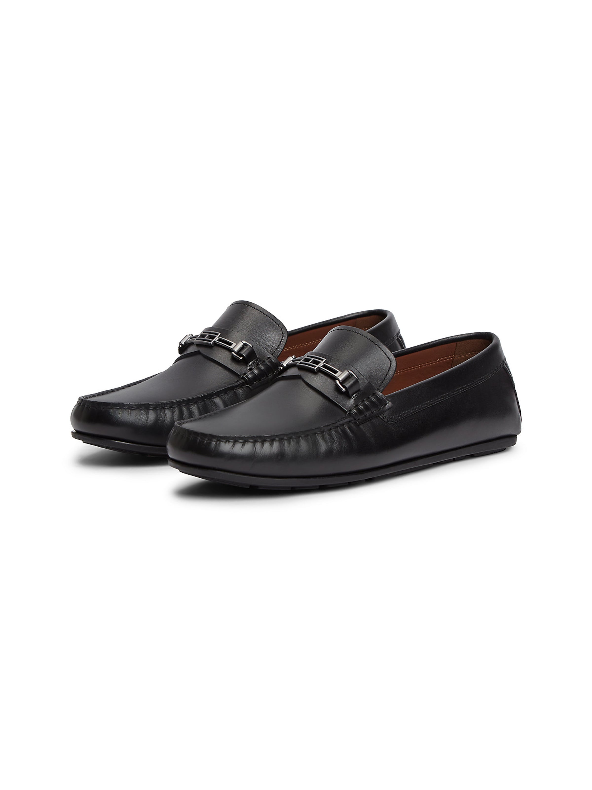 TOMMY HILFIGER Moccasins in Black