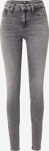 Tommy Jeans Skinny Jeans 'NORA' in Grey: front