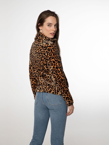 PROTEST Fleecejacke 'PRTPACO' in Braun