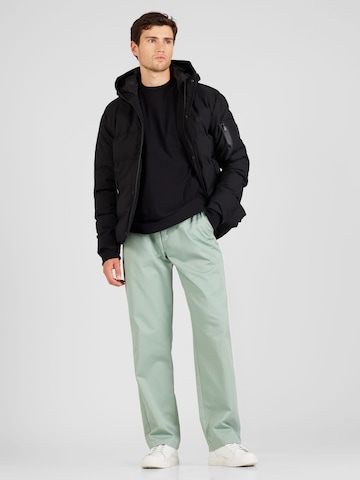 Lake View Between-season jacket 'Henry' in Black