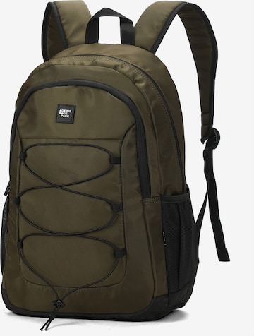 Aoking Backpack in Green: front