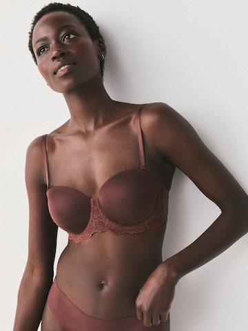 Next Balconette Rintaliivi värissä ruskea