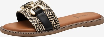 s.Oliver Mules in Black: front