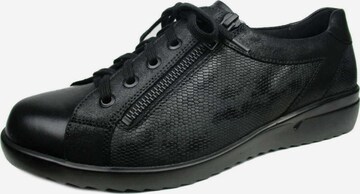 SOLIDUS Lace-Up Shoes in Black: front