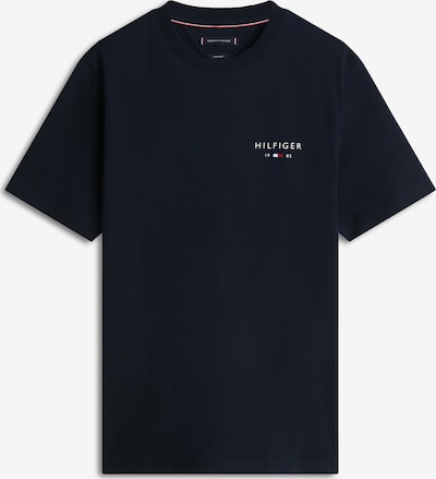 TOMMY HILFIGER Majica 'BRAND LOVE' u morsko plava / krvavo crvena / bijela, Pregled proizvoda