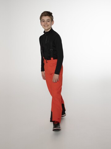 PROTEST Regular Workout Pants 'BORK JR' in Orange: front