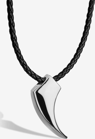 SERASAR Ketting 'Wolf' in Zilver: voorkant