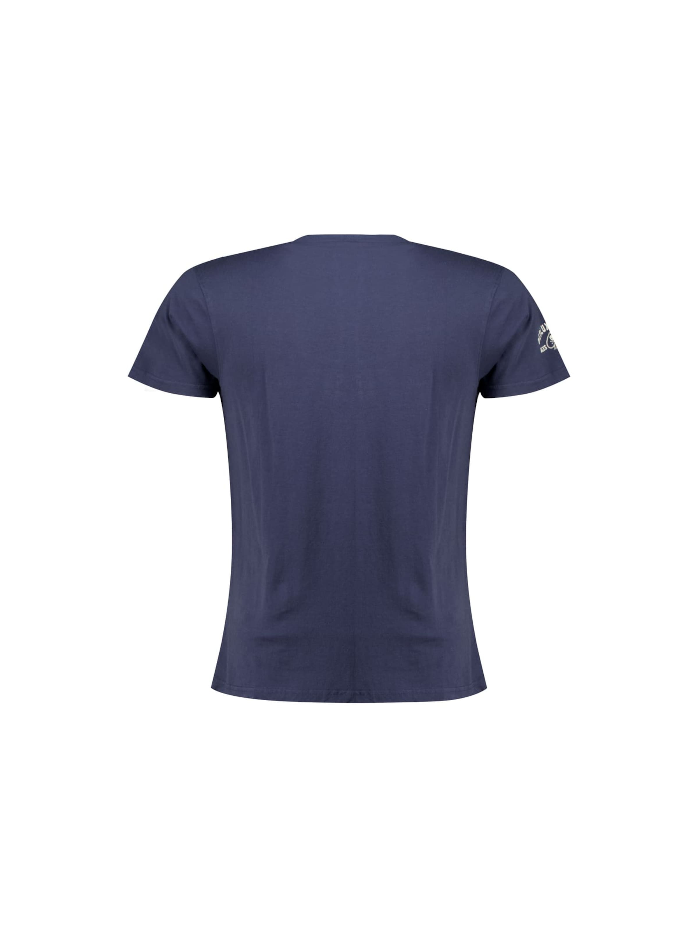 T-Shirt 'Motoclub' Deeluxe en violet