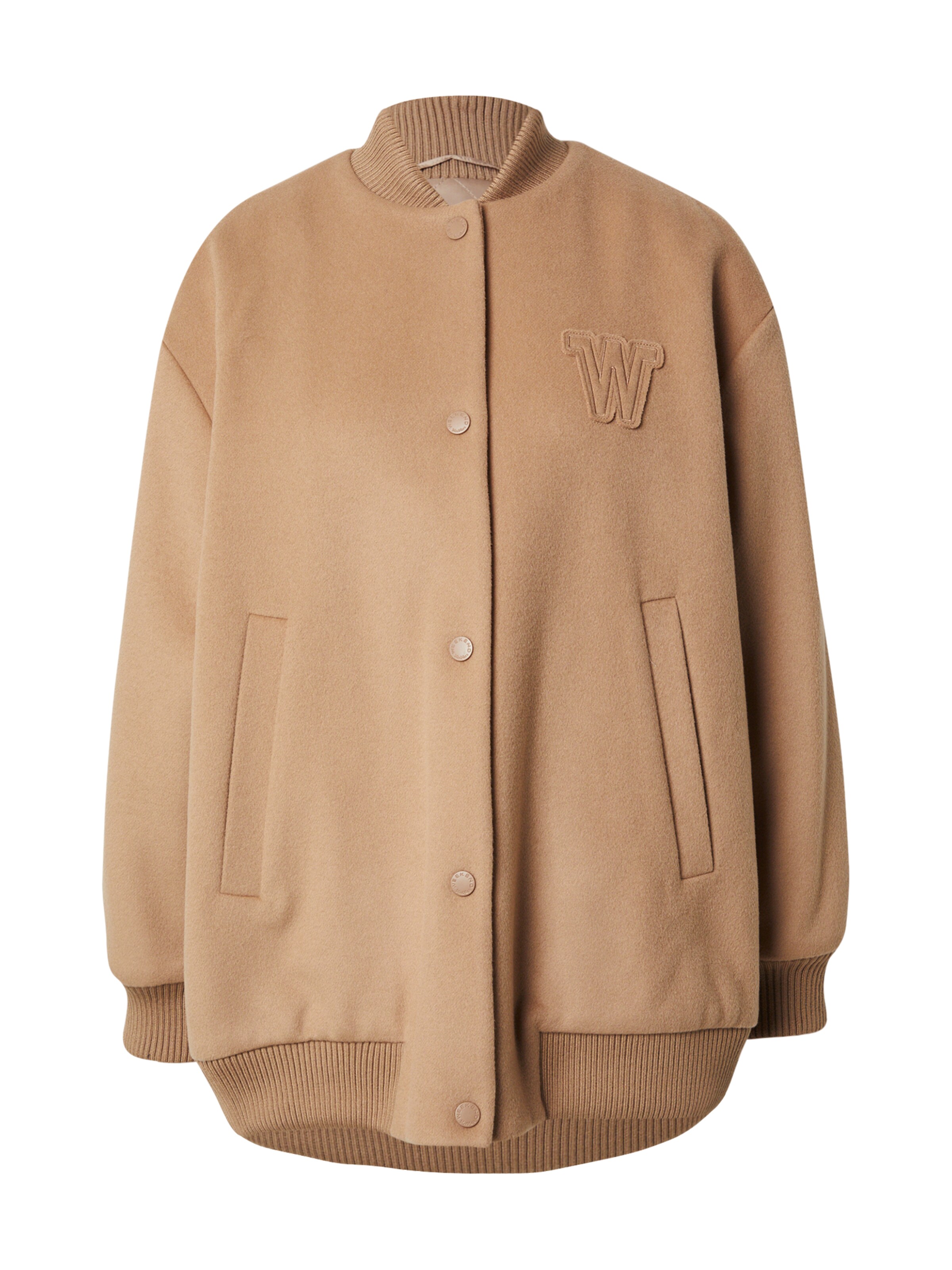 bēšs Weekend Max Mara Starpsezonu jaka 'ADORNI': no priekšpuses