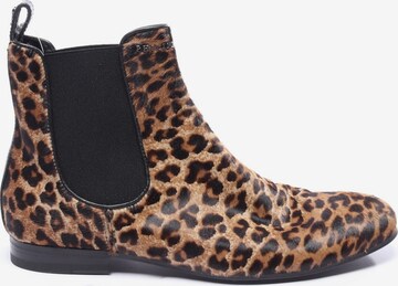 Philipp Plein Anke & Mid-Calf Boots in 42 in Brown: front