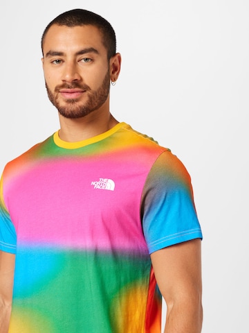 THE NORTH FACE Regular Fit T-Shirt 'Simple Dome' in Mischfarben