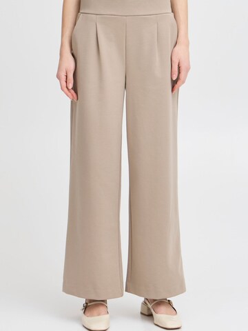 Regular Pantalon de sport ' BYRIZETTA WIDE PANTS CROPPED ' b.young en beige