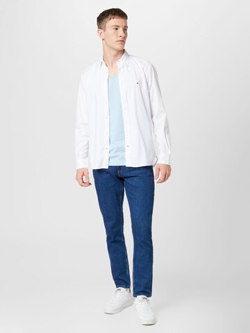 TOMMY HILFIGER Regular fit Overhemd 'OXFORD' in Wit