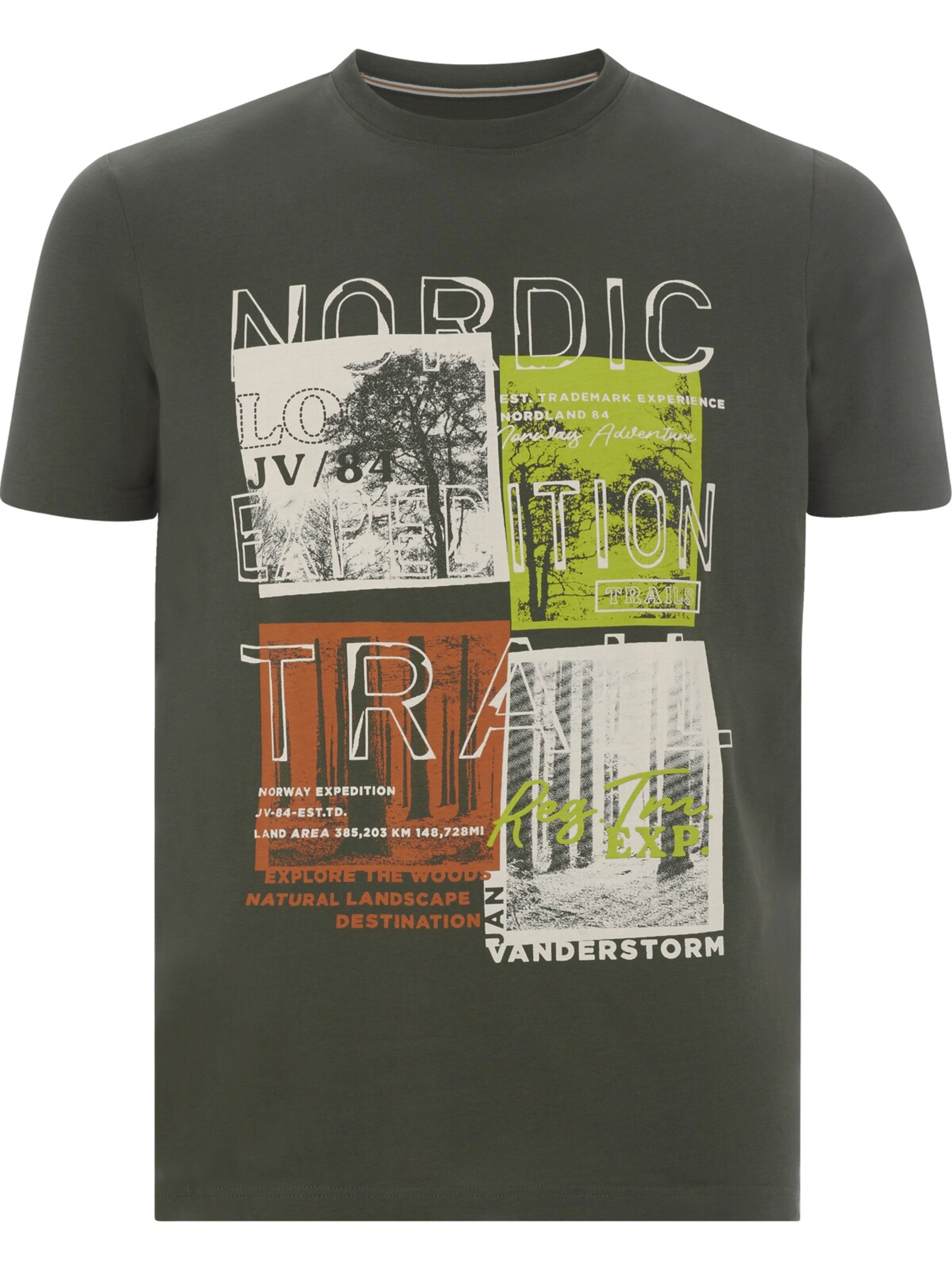 Jan Vanderstorm Shirt 'Tandrup' in Green: front
