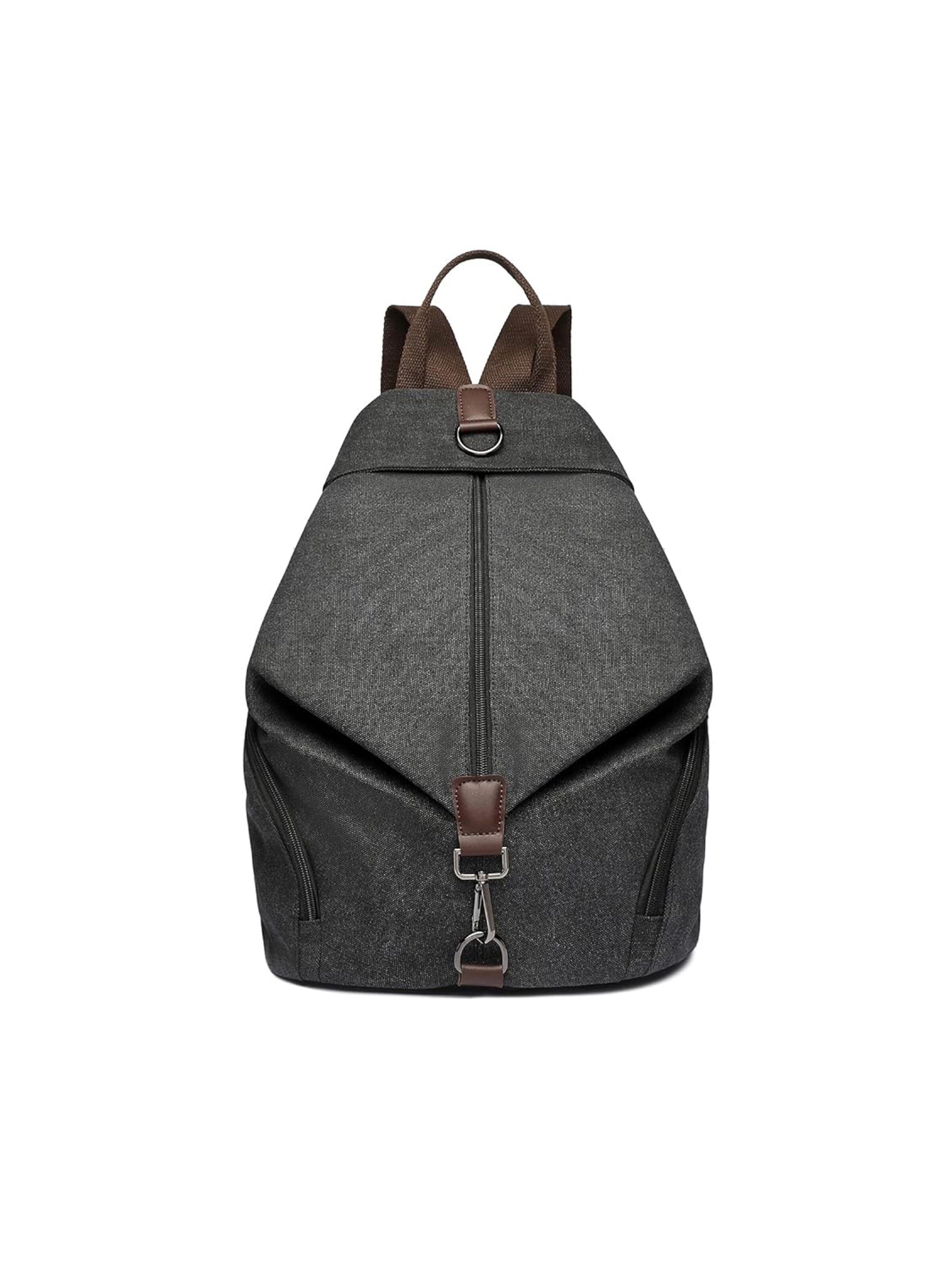 Kono Backpack in Black: front