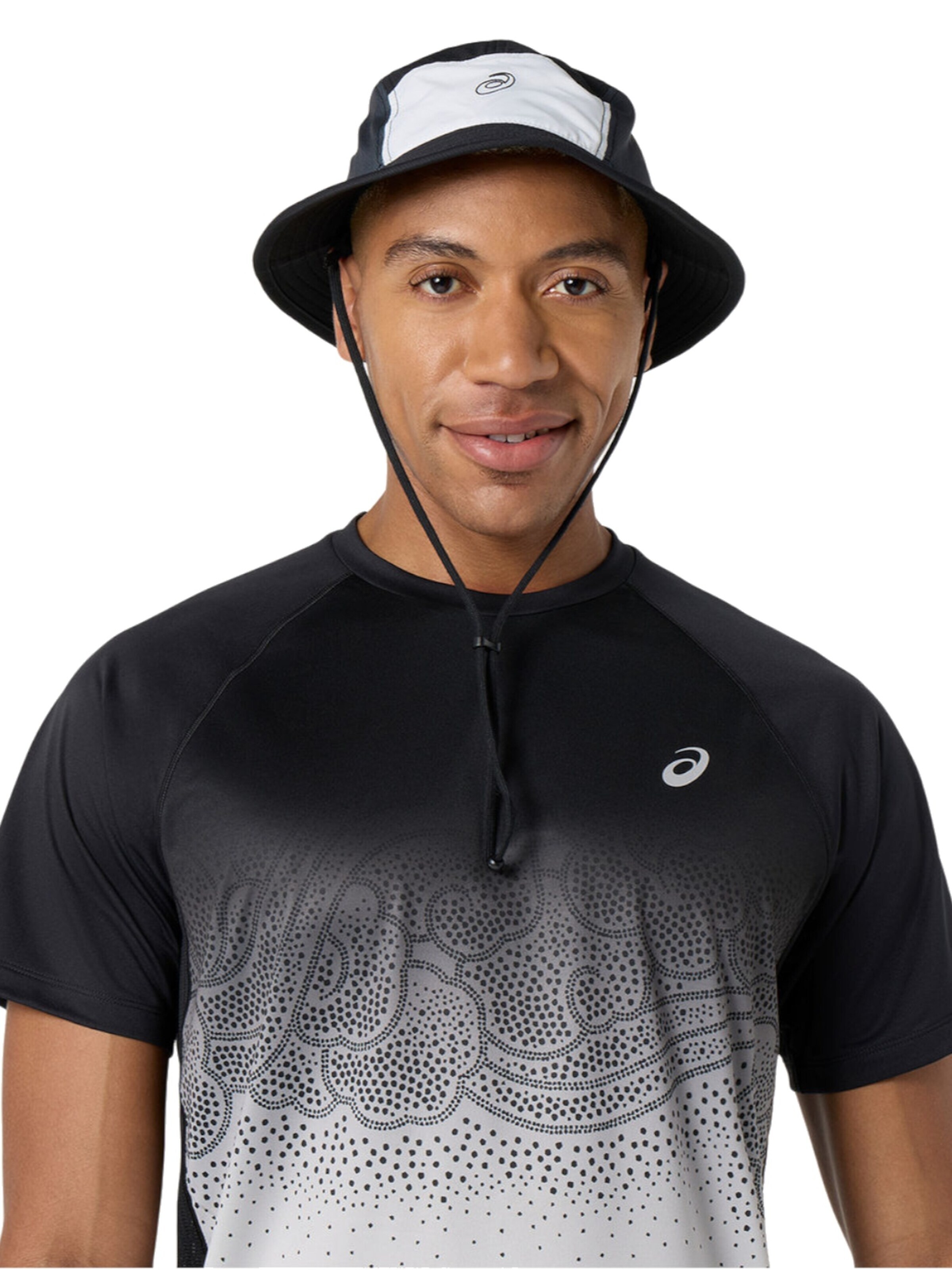 ASICS Shirt 'ASICS Road Fade SS Top' in Wit