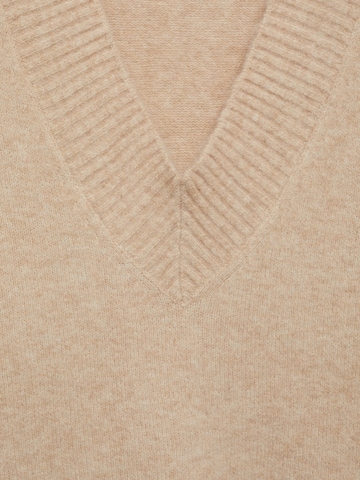MANGO Oversized trui 'DONATELO' in Beige