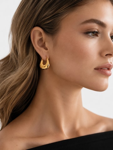 RteRme - Pendientes 'Lillian' en oro