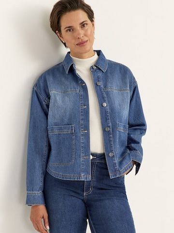 Cellbes of Sweden Klederdrachtjas in Blauw: voorkant
