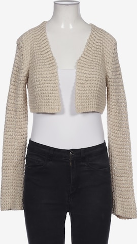 Tandem Sweater & Cardigan in M in White: front