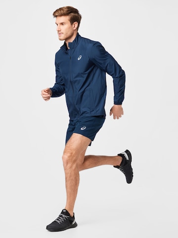 ASICS - Chaqueta deportiva en azul