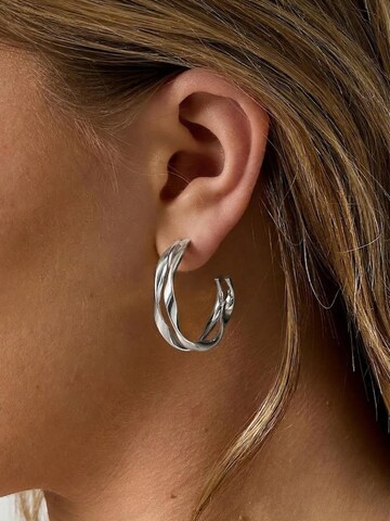 Cala Rose Ohrringe 'TWISTED WAVE'‌‌‌‌‌‌‌ in Silber