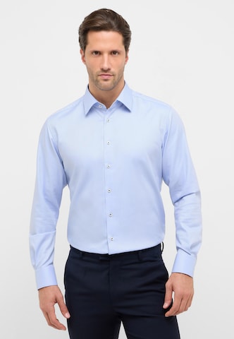 ETERNA Regular Fit Hemd in Blau: Vorderseite