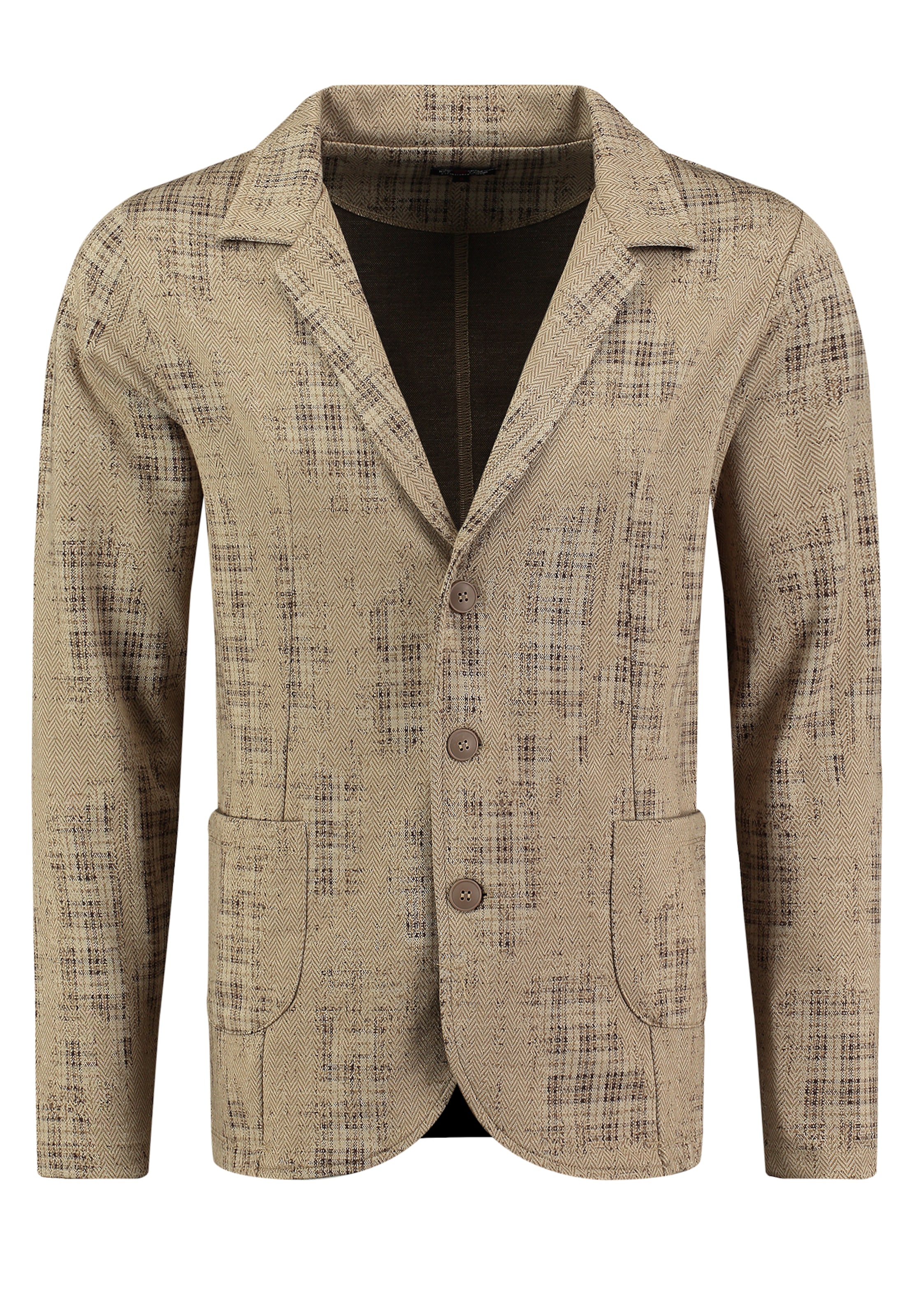 Key Largo Regular fit Suknjič &#x27;Ohannes-B &#x27; | bež barva: sprednja stran