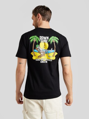 VANS T-Shirt 'DOWN TIME' in Schwarz: Vorderseite