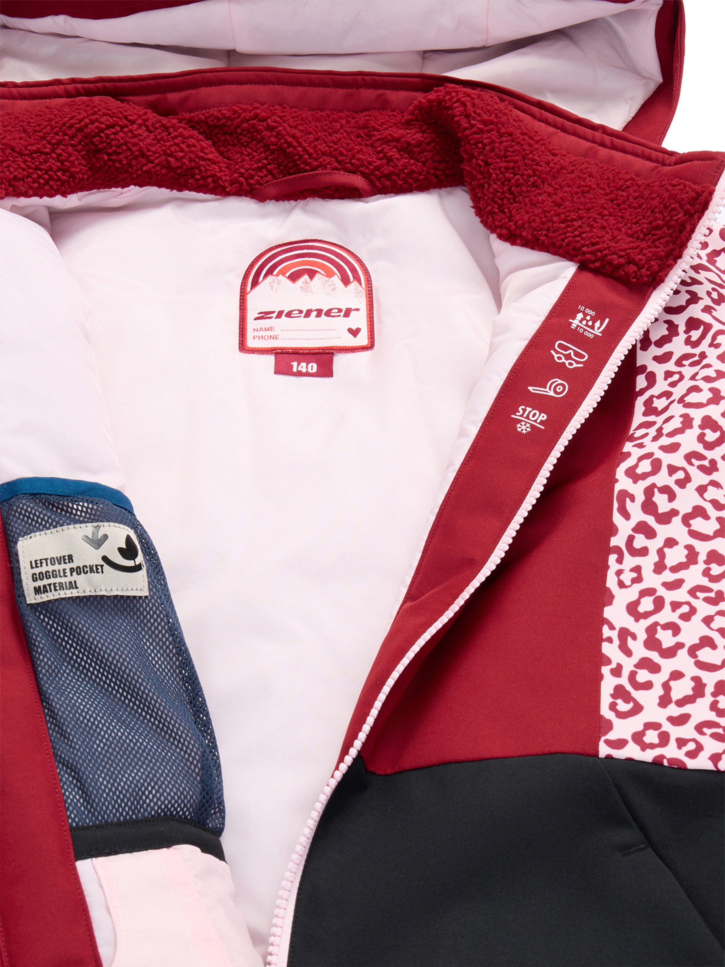ZIENER Jacke  'ABBE-Z' in Rot