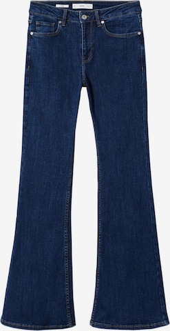 MANGO Flared Jeans in Blauw: voorkant