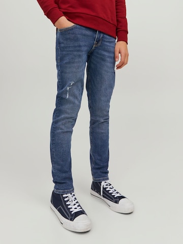 Regular Jean Jack & Jones Junior en bleu : devant