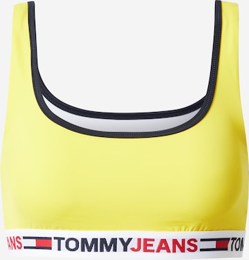 Tommy Hilfiger Underwear Bustier Bikinitop in Gelb: predná strana