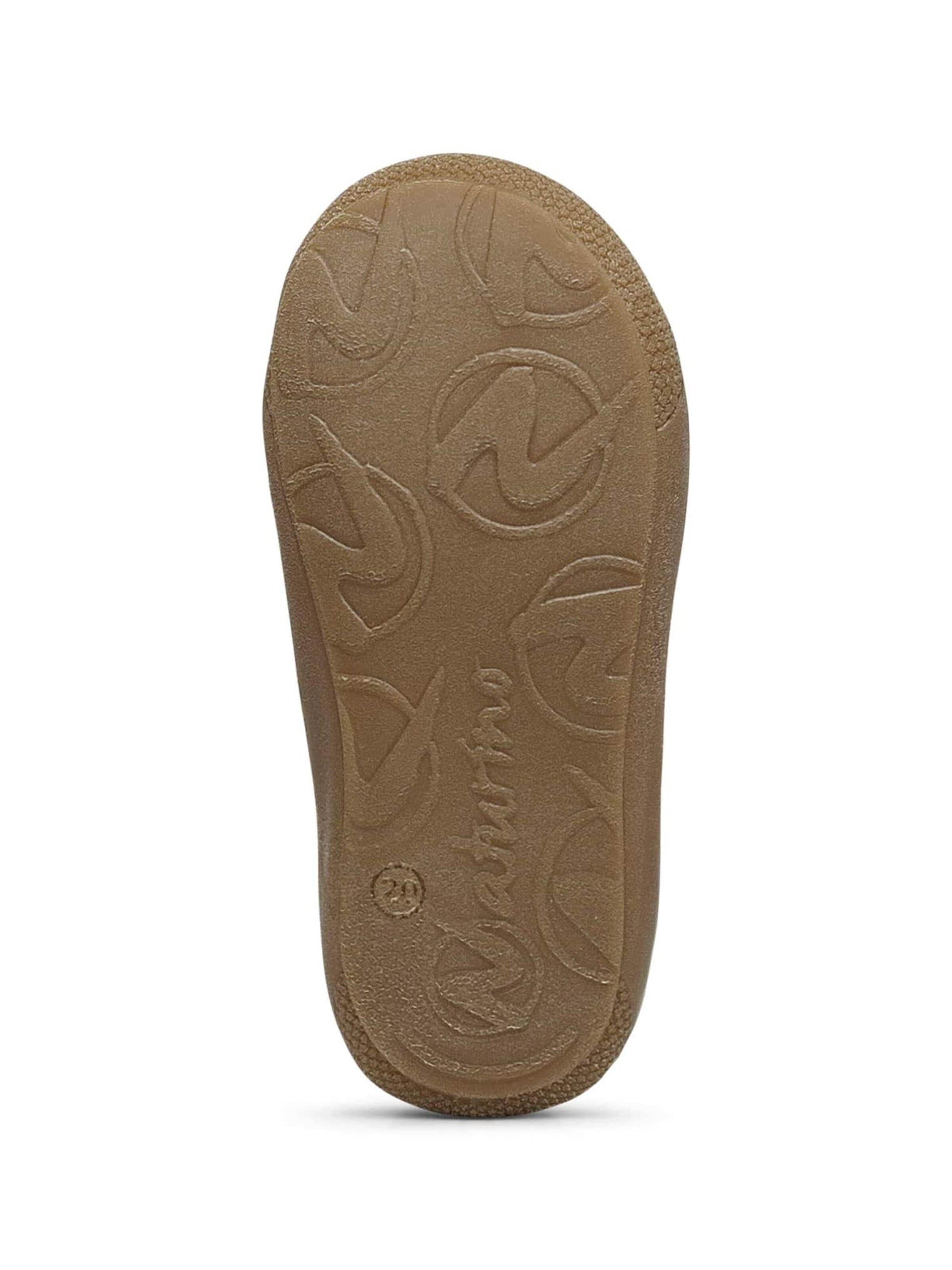 NATURINO Lage schoen 'COCOON ZIP' in Bruin