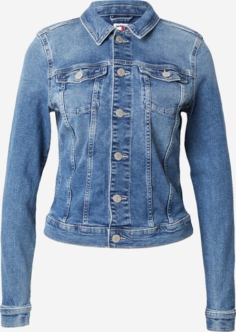 Tommy Jeans Tussenjas 'Vivianne' in Blauw: voorkant