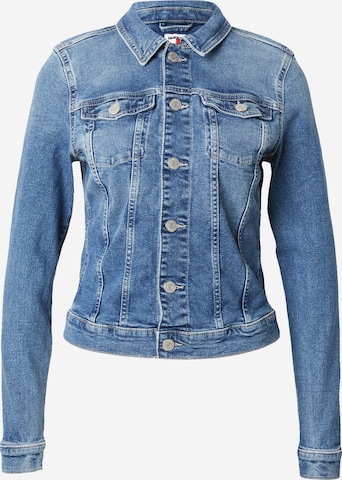 Tommy Jeans Φθινοπωρινό και ανοιξιάτικο μπουφάν 'Vivianne' σε μπλε: μπροστά