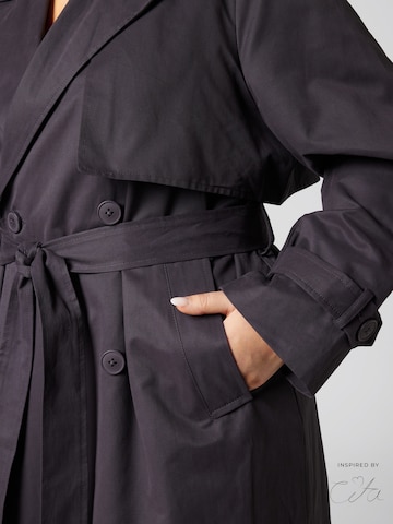 Manteau mi-saison Guido Maria Kretschmer Curvy en noir