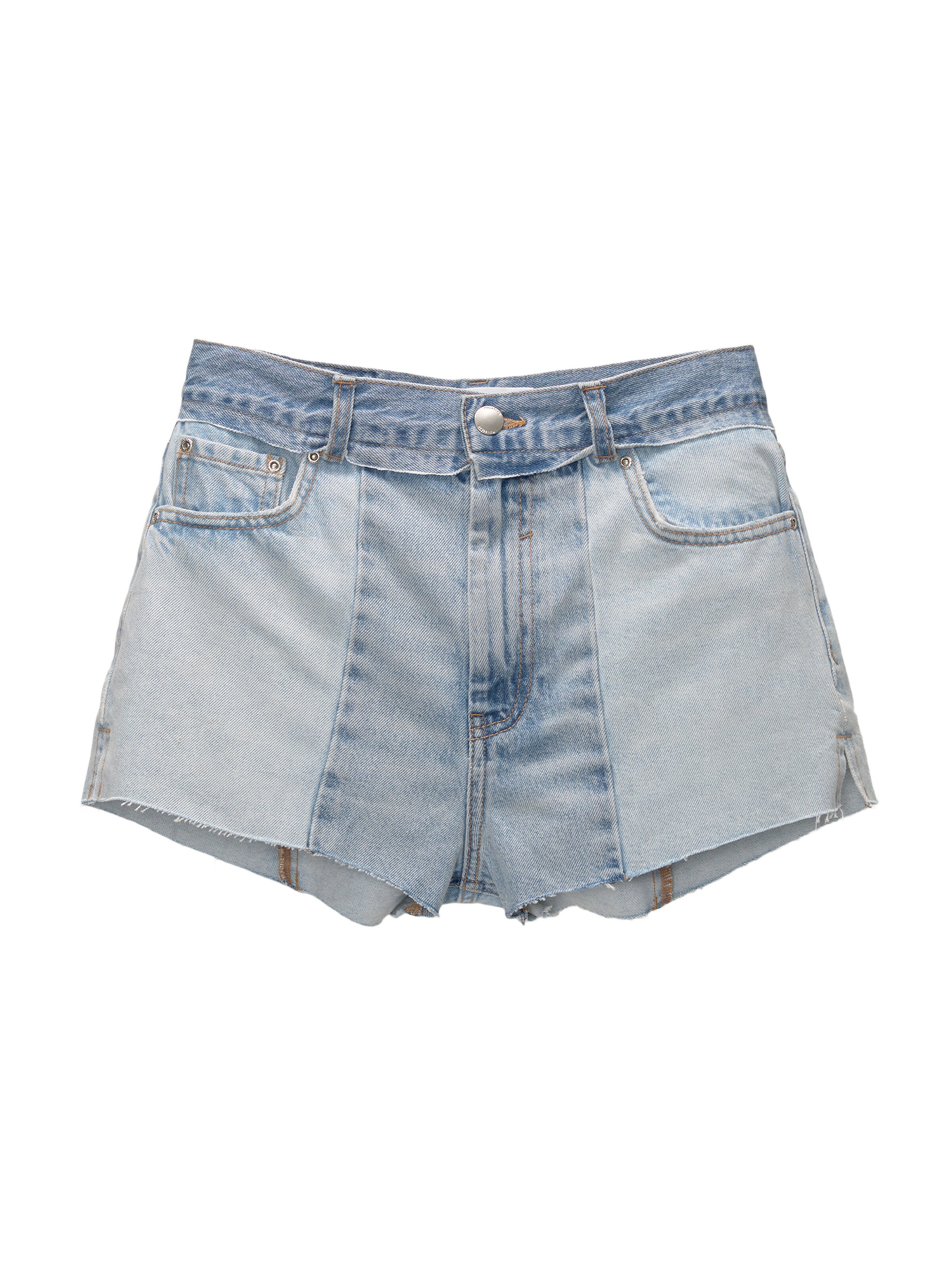 Pull&Bear Regular Jeans in Blauw: voorkant